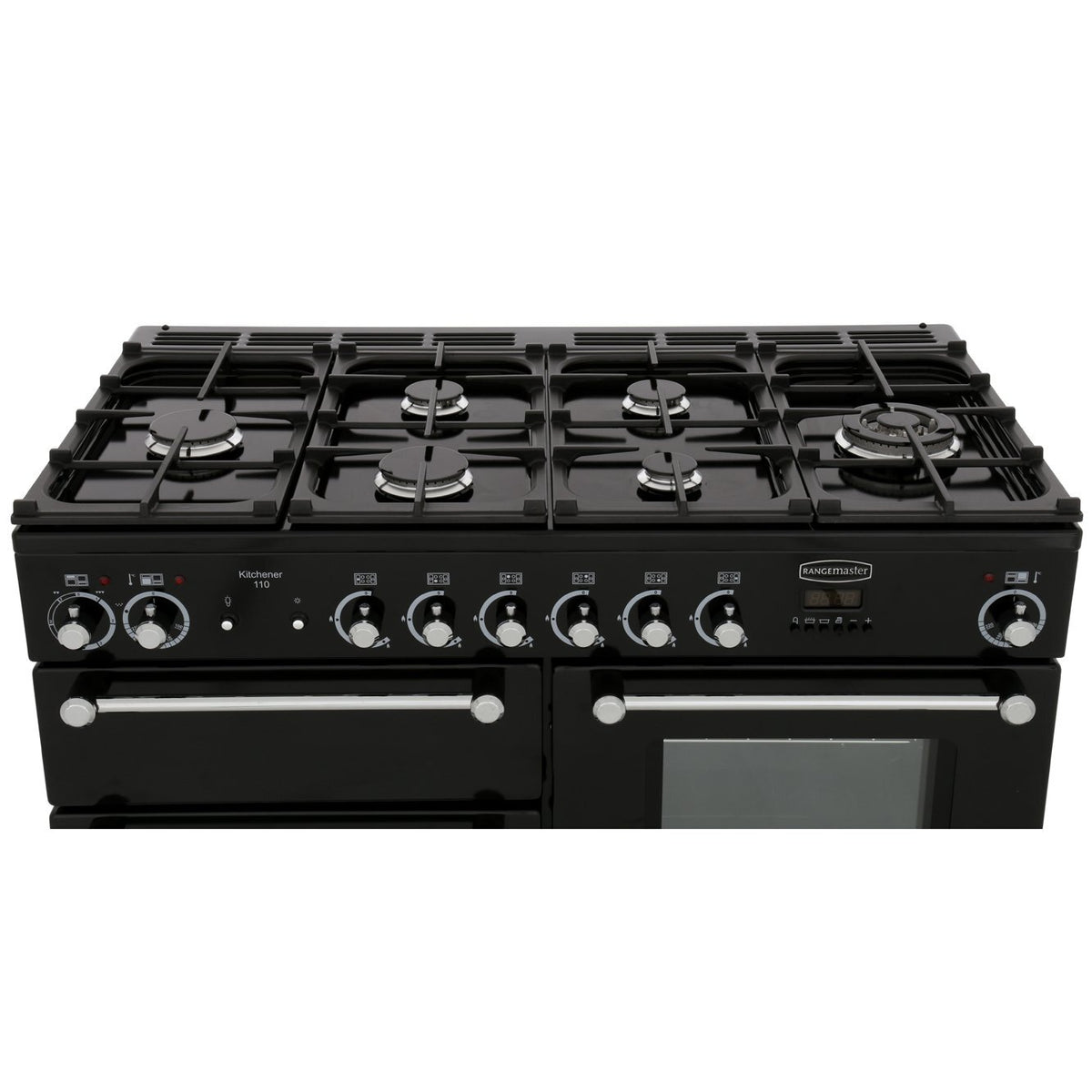 Rangemaster KCH110DFFCR/C Kitchener Cream / Chrome 110cm Dual Fuel Range Cooker - product image 11