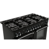 Rangemaster KCH110DFFCR/C Kitchener Cream / Chrome 110cm Dual Fuel Range Cooker - product image 12