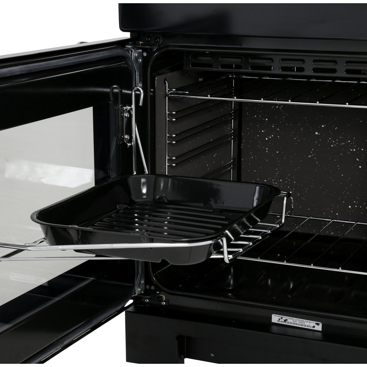 Rangemaster KCH110DFFCR/C Kitchener Cream / Chrome 110cm Dual Fuel Range Cooker - product image 4