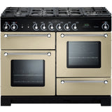 Rangemaster KCH110DFFCR/C Kitchener Cream / Chrome 110cm Dual Fuel Range Cooker - product image 1