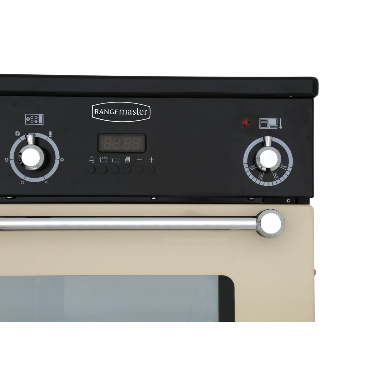 Rangemaster KCH110ECCR/C Kitchener Cream / Chrome 110cm Ceramic Range Cooker - product image 12