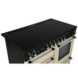 Rangemaster KCH110ECCR/C Kitchener Cream / Chrome 110cm Ceramic Range Cooker - product image 14