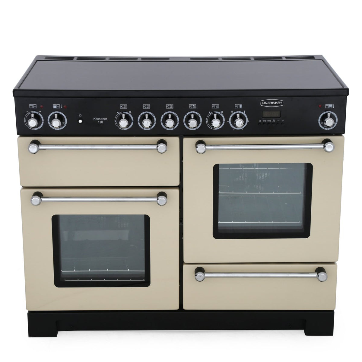 Rangemaster KCH110ECCR/C Kitchener Cream / Chrome 110cm Ceramic Range Cooker - product image 5