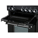 Rangemaster KCH90ECBL/C Kitchener Black / Chrome 90cm Ceramic Range Cooker - product image 8