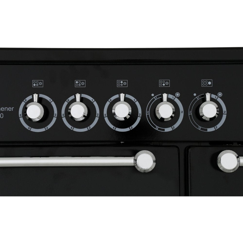 Rangemaster KCH90ECCR/C Kitchener Cream / Chrome 90cm Ceramic Range Cooker - product image 7