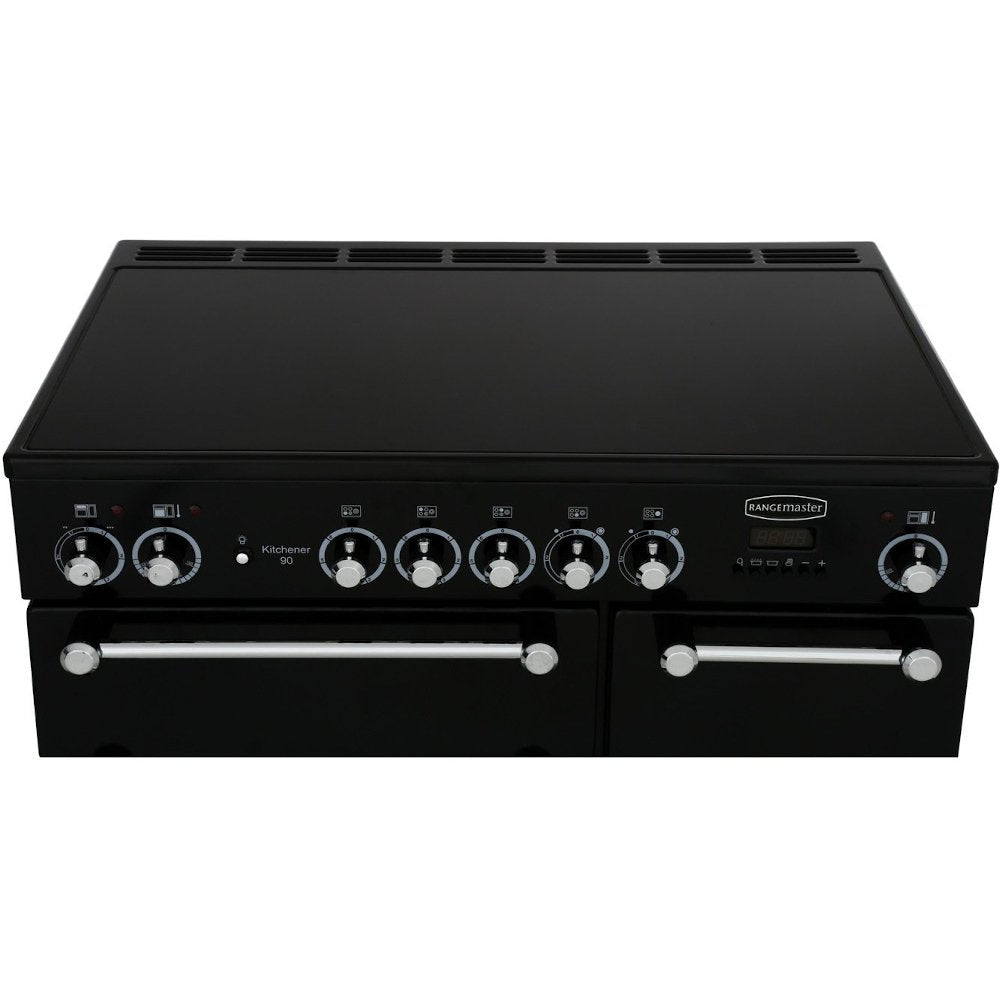 Rangemaster KCH90ECCR/C Kitchener Cream / Chrome 90cm Ceramic Range Cooker - product image 9