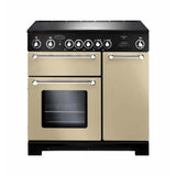 Rangemaster KCH90ECCR/C Kitchener Cream / Chrome 90cm Ceramic Range Cooker - product image 1