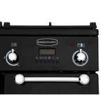 Rangemaster KCH90DFFBL/C Kitchener Black / Chrome 90cm Dual Fuel Range Cooker - product image 11
