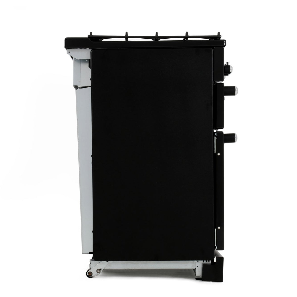 Rangemaster KCH90DFFBL/C Kitchener Black / Chrome 90cm Dual Fuel Range Cooker - product image 16