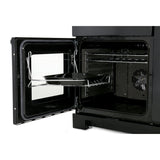 Rangemaster KCH90DFFBL/C Kitchener Black / Chrome 90cm Dual Fuel Range Cooker - product image 6