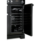 Rangemaster KCH90DFFBL/C Kitchener Black / Chrome 90cm Dual Fuel Range Cooker - product image 7