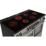 Rangemaster PROP110ECSS/C Professional Plus Stainless Steel / Chrome 110cm Ceramic Range Cooker - product image 15