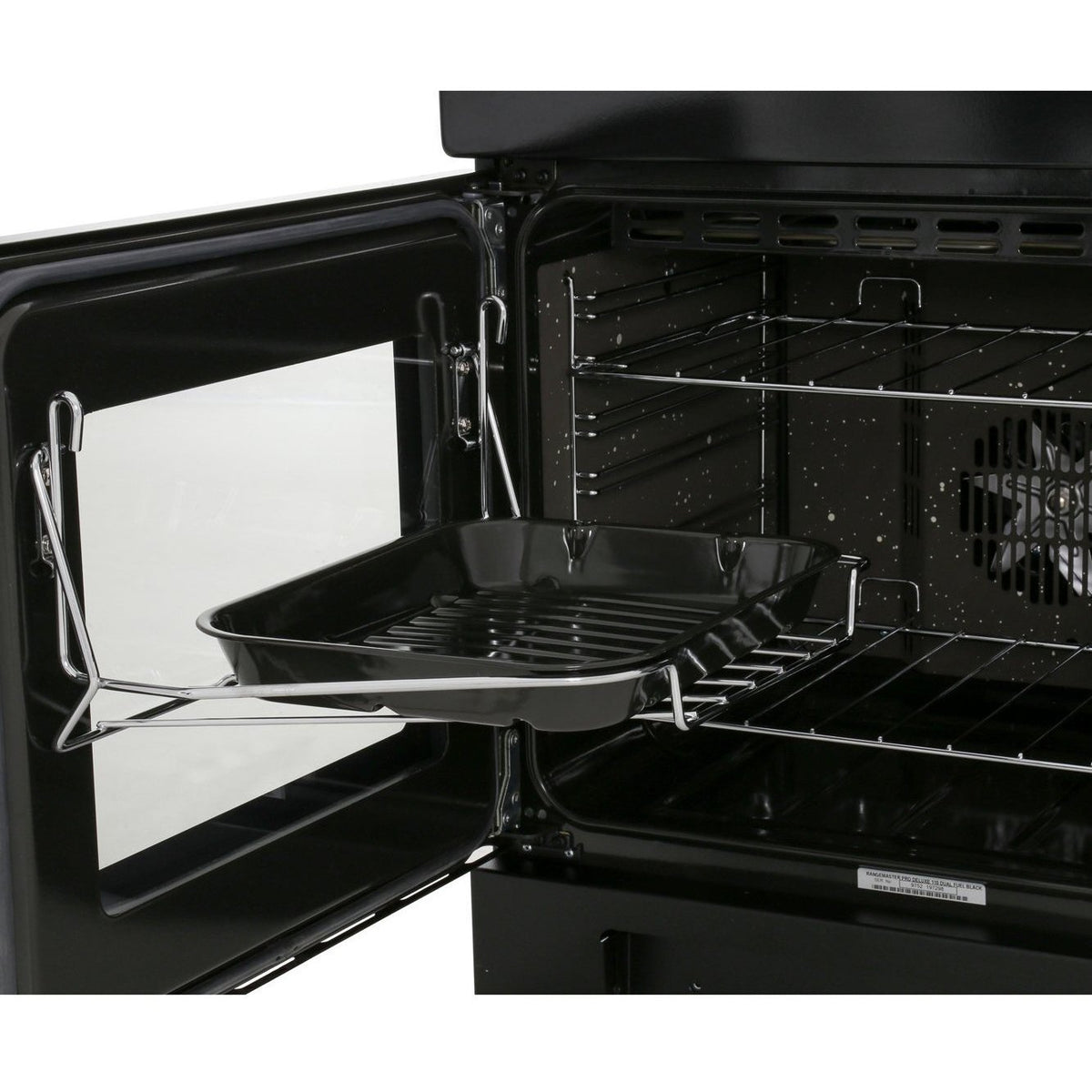 Rangemaster PROP110DFFSS/C Professional Plus Stainless Steel / Chrome 110cm Dual Fuel Range Cooker - product image 2