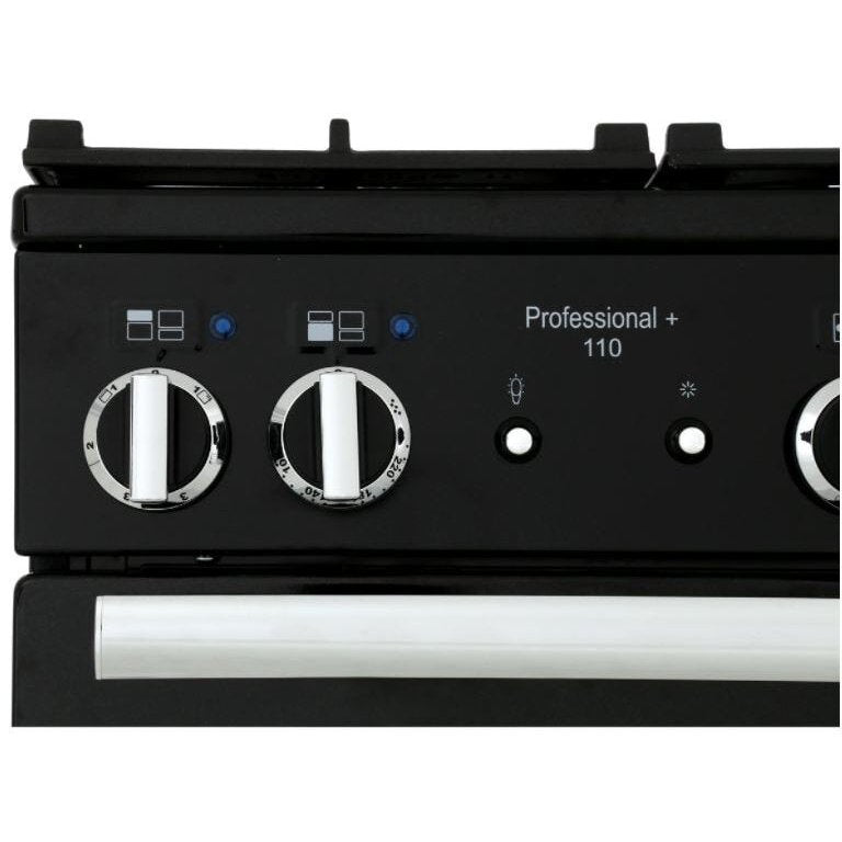 Rangemaster PROP110DFFSS/C Professional Plus Stainless Steel / Chrome 110cm Dual Fuel Range Cooker - product image 6