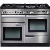 Rangemaster PROP110DFFSS/C Professional Plus Stainless Steel / Chrome 110cm Dual Fuel Range Cooker - product image 1