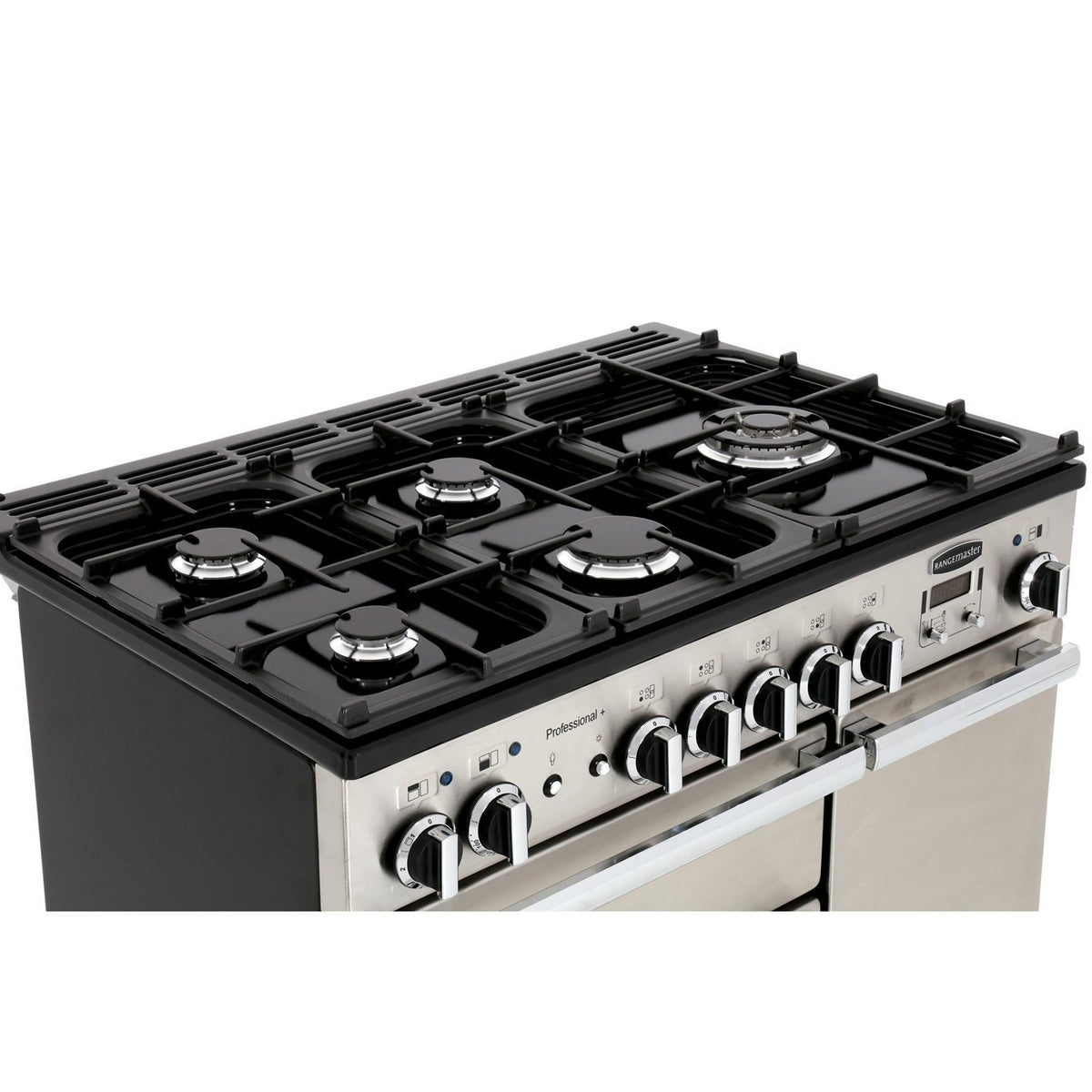 Rangemaster PROP90DFFSS/C Professional Plus Stainless Steel / Chrome 90cm Dual Fuel Range Cooker - product image 15