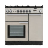 Rangemaster PROP90DFFSS/C Professional Plus Stainless Steel / Chrome 90cm Dual Fuel Range Cooker - product image 3