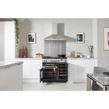 Rangemaster PROP90DFFSS/C Professional Plus Stainless Steel / Chrome 90cm Dual Fuel Range Cooker - product image 24