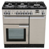 Rangemaster PROP90DFFSS/C Professional Plus Stainless Steel / Chrome 90cm Dual Fuel Range Cooker - product image 1