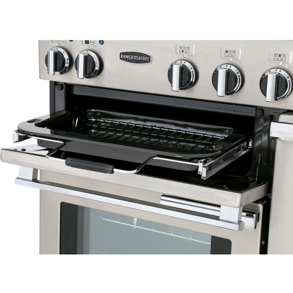 Rangemaster PROP110EISS/C Professional Plus Stainless Steel / Chrome 110cm Induction Range Cooker - product image 7