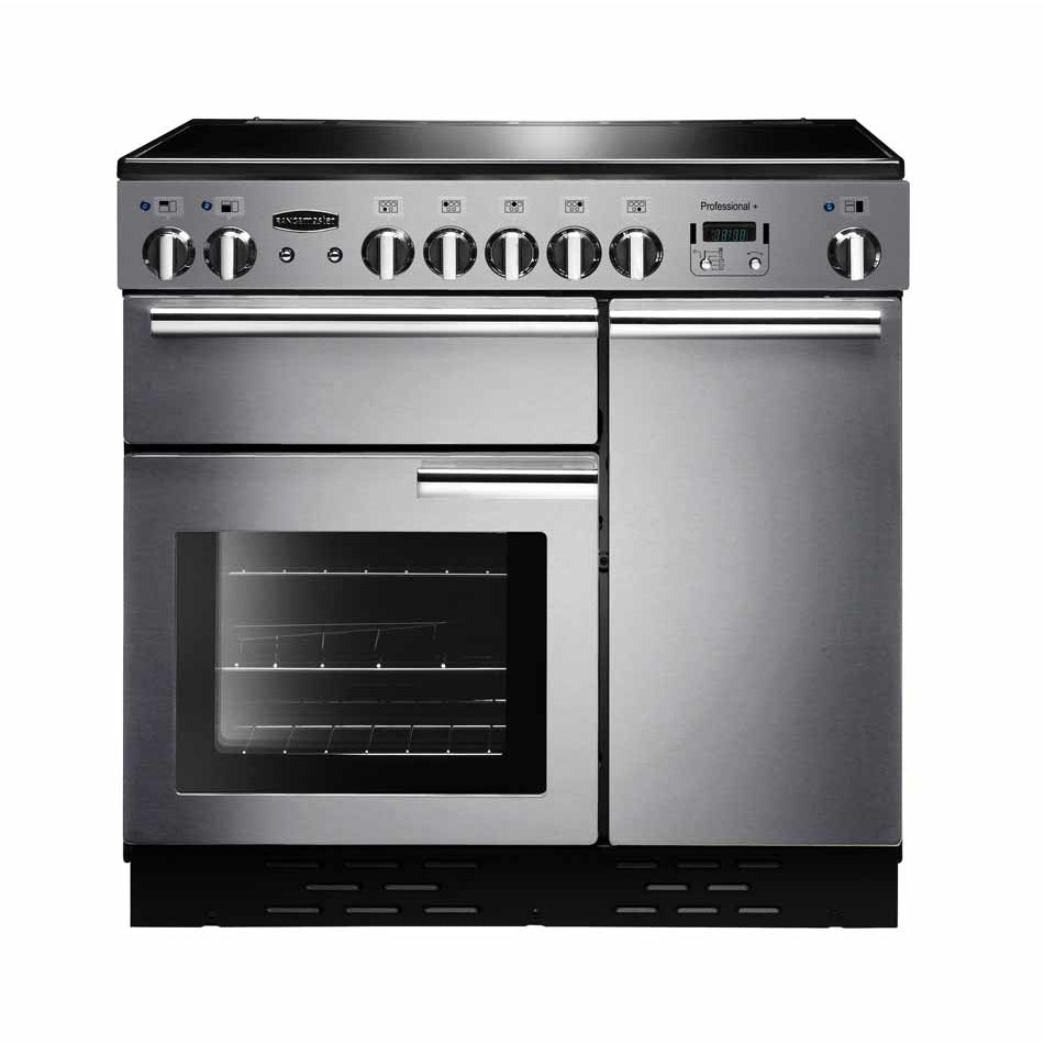 Rangemaster PROP90EISS/C Professional Plus Stainless Steel / Chrome 90cm Induction Range Cooker - product image 1