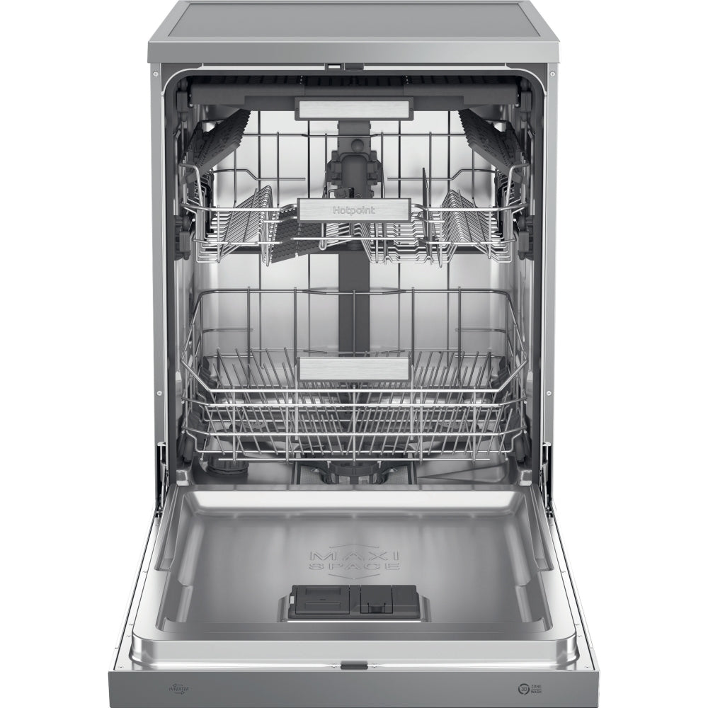 Hotpoint H7FHS51XUK Dishwasher, 15 Place Settings, Silver, B Rated - image 11