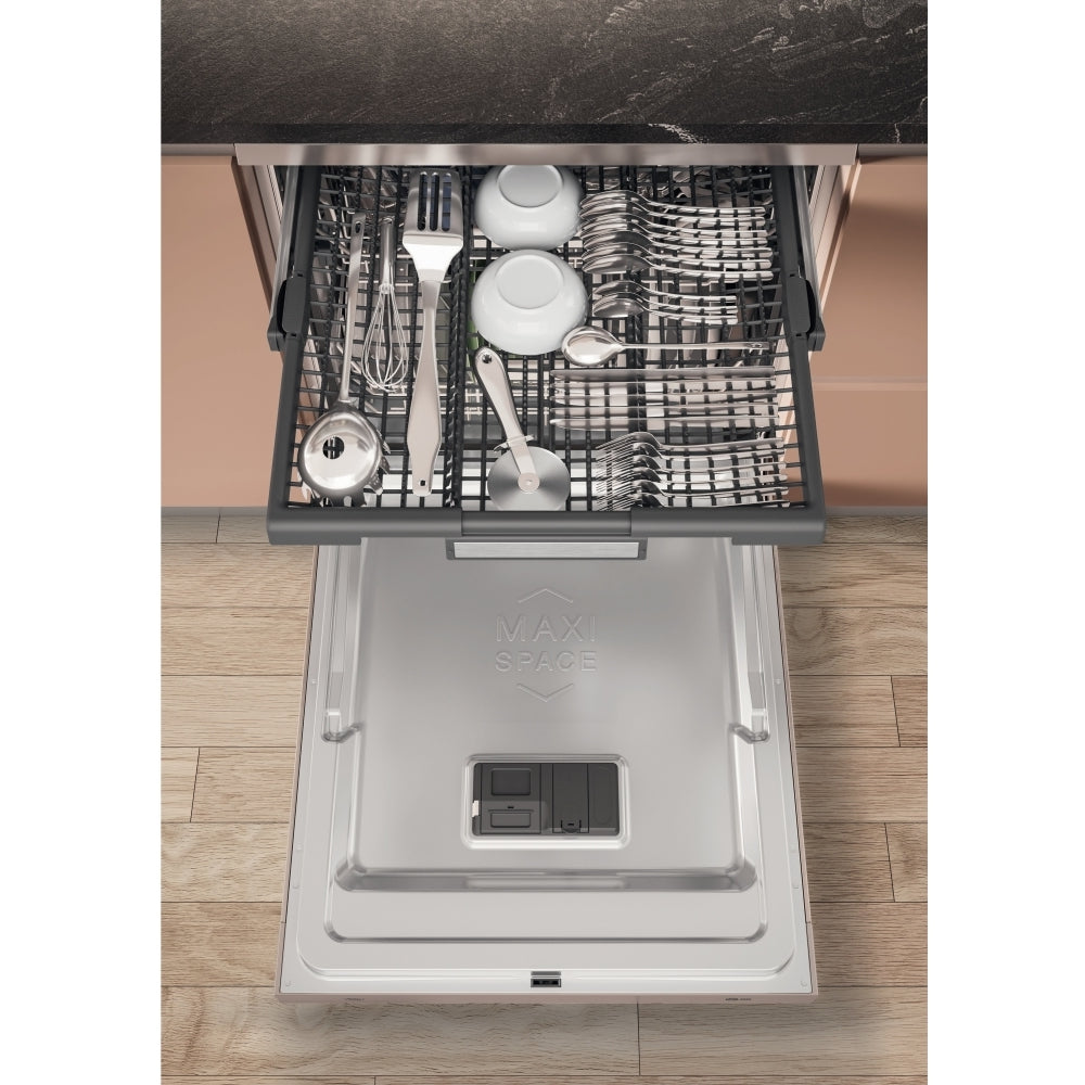 Hotpoint H7FHS51XUK Dishwasher, 15 Place Settings, Silver, B Rated - image 25