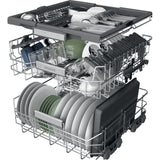 Hotpoint H7FHS51XUK Dishwasher, 15 Place Settings, Silver, B Rated - image 8