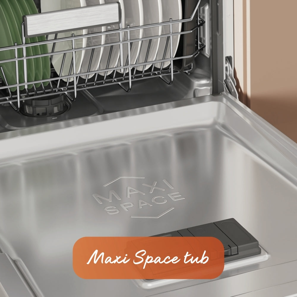 Hotpoint H7FHP43XUK Dishwasher, 15 Place Settings, Stainless Steel, C Rated - image 2