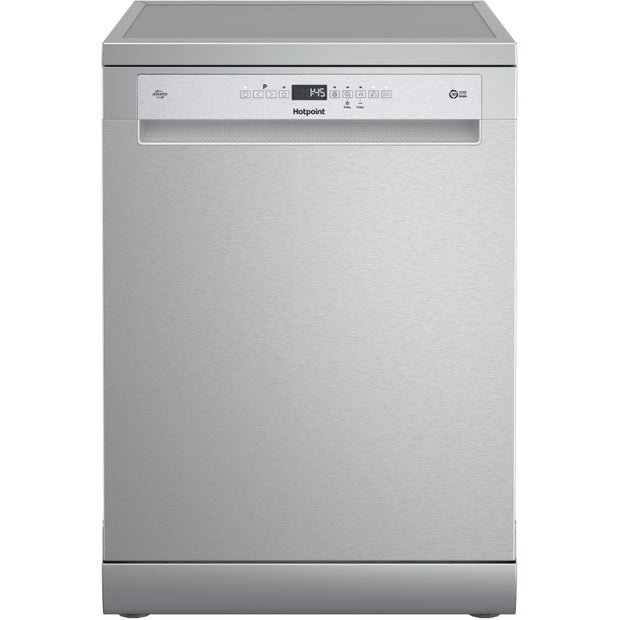 Hotpoint H7FHP43XUK Dishwasher, 15 Place Settings, Stainless Steel, C Rated - image 1