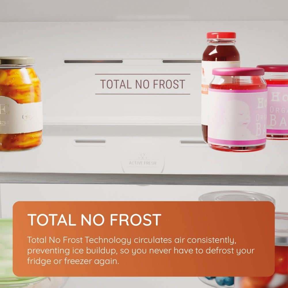 Hotpoint HTC18T322UK Total No Frost Integrated Fridge Freezer, Sliding Hinge, 70/30, E Rated - image 2