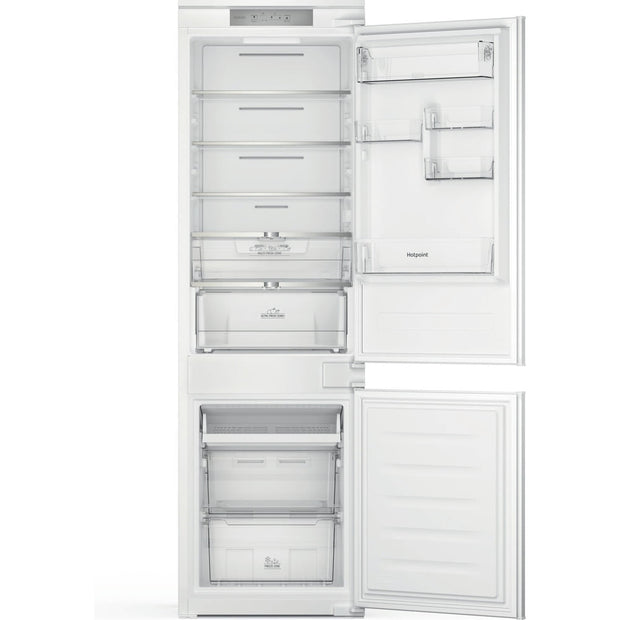 Hotpoint HTC18T322UK Total No Frost Integrated Fridge Freezer, Sliding Hinge, 70/30, E Rated - image 1