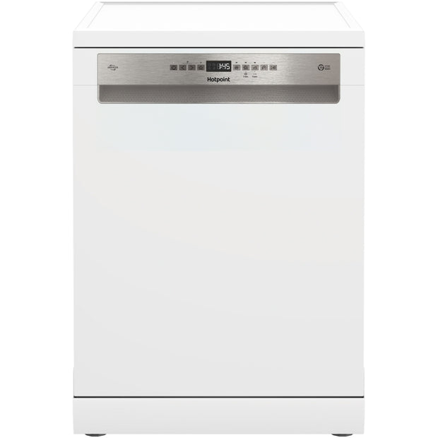 Hotpoint HD7FHP33UK Dishwasher, 15 Place Settings, White, D Rated - image 1