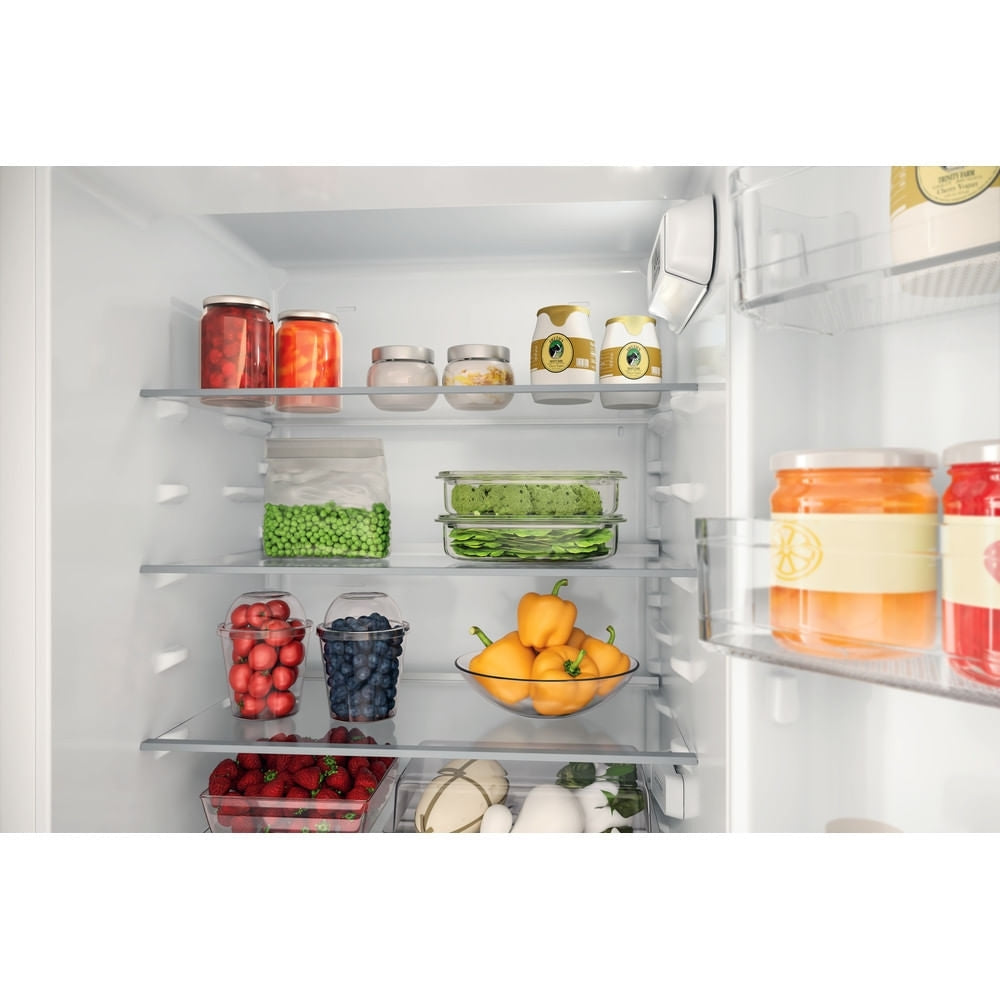 Hotpoint HTC18D011A1 Low Frost Integrated Fridge Freezer, Sliding Hinge, 70/30, White, E Rated - image 6