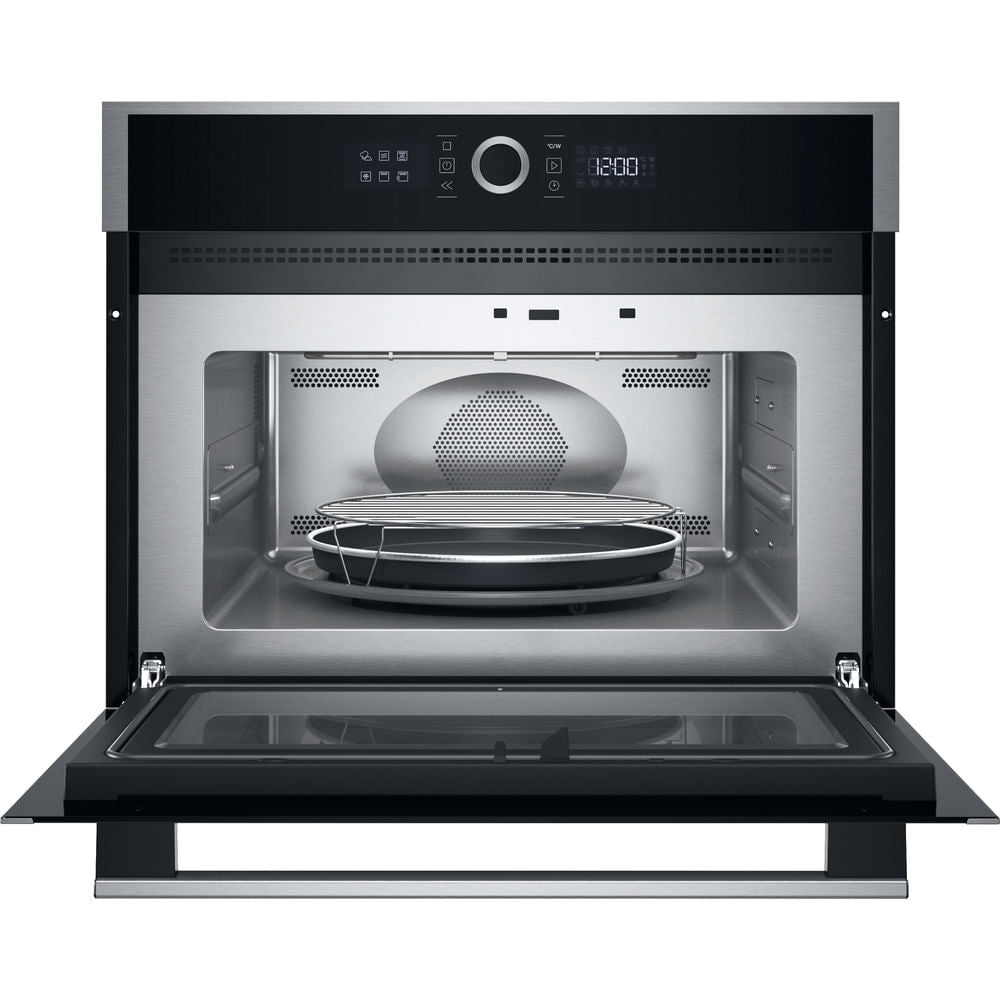 Hotpoint HMW47HMXUK Built-In Microwave with Grill, Stainless Steel - image 1
