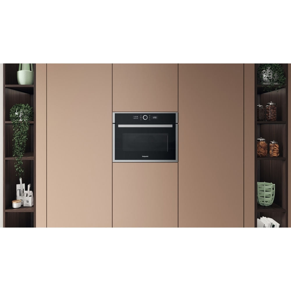 Hotpoint HMW47HMXUK Built-In Microwave with Grill, Stainless Steel - image 4