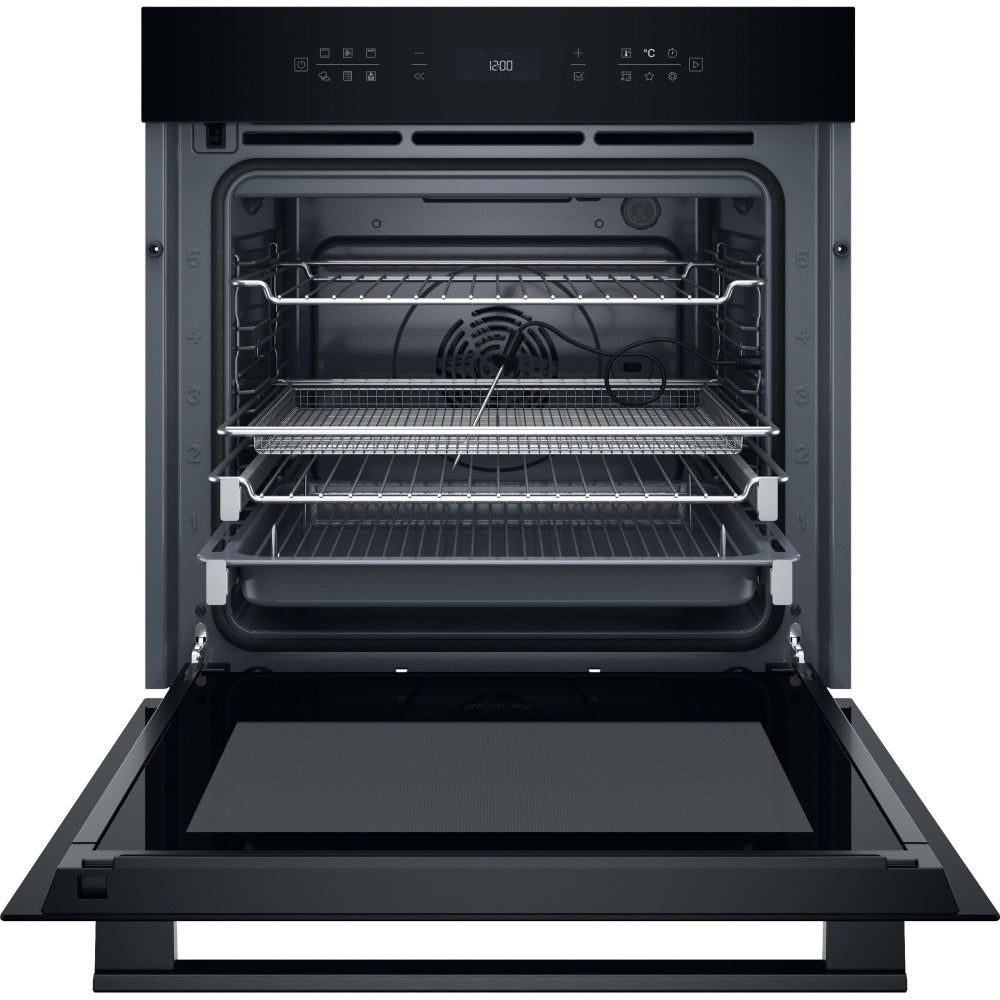 Hotpoint HOI68PPT2SBUK Built-In Electric Single Oven with Pyrolytic Cleaning, Black, A+ Rated - image 3
