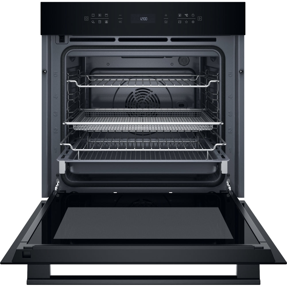 Hotpoint HOI68PT1SBUK Built-In Electric Single Oven with Pyrolytic Cleaning, Black, A+ Rated - image 3
