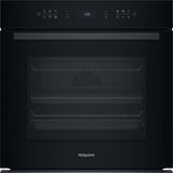 Hotpoint HOI68PT1SBUK Built-In Electric Single Oven with Pyrolytic Cleaning, Black, A+ Rated - image 1