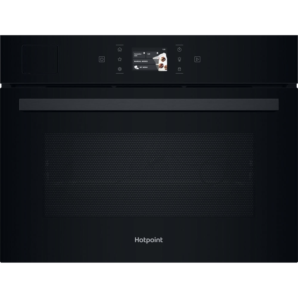 Hotpoint HCS9A9PHTSBA Compact Oven, Black, A+ Rated - image 1