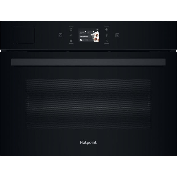 Hotpoint HCS9A9PHTSBA Compact Oven, Black, A+ Rated - image 1