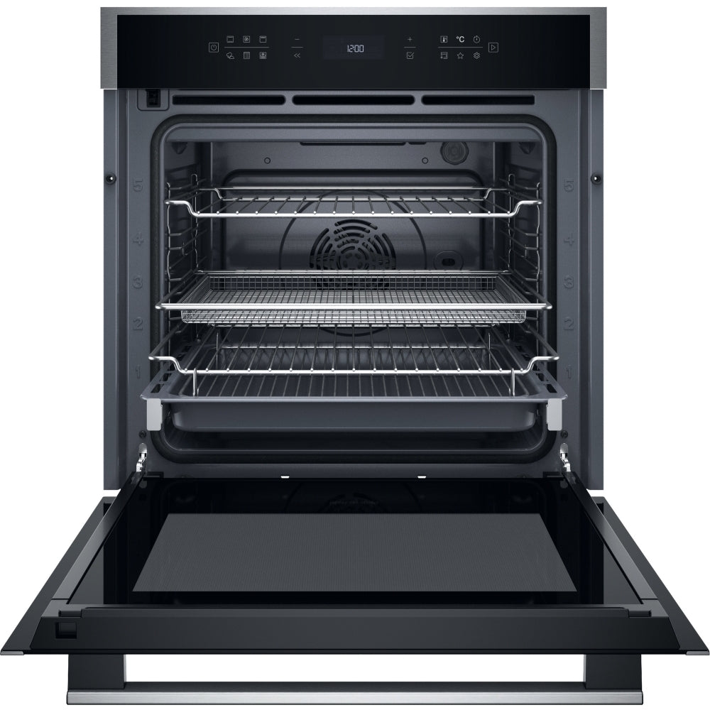 Hotpoint HOI68PT1SXUK Built-In Electric Single Oven with Pyrolytic Cleaning, Stainless Steel, A+ Rated - image 3