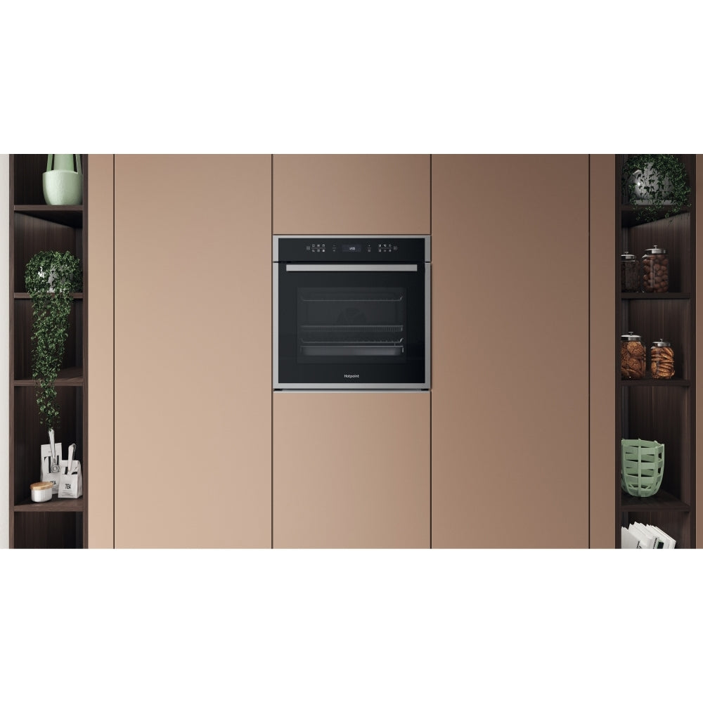 Hotpoint HOI68PT1SXUK Built-In Electric Single Oven with Pyrolytic Cleaning, Stainless Steel, A+ Rated - image 8