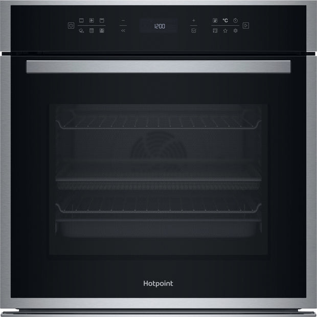 Hotpoint HOI68PT1SXUK Built-In Electric Single Oven with Pyrolytic Cleaning, Stainless Steel, A+ Rated - image 1