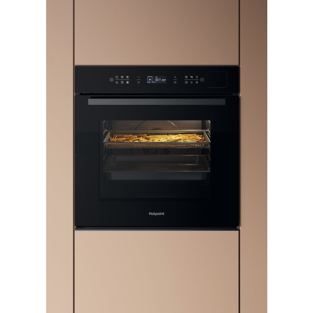 Hotpoint HOI6A8PT1SBUK Built-In Electric Single Oven with Pyrolytic Cleaning, Black, A+ Rated - image 8