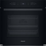Hotpoint HOI6A8PT1SBUK Built-In Electric Single Oven with Pyrolytic Cleaning, Black, A+ Rated - image 1