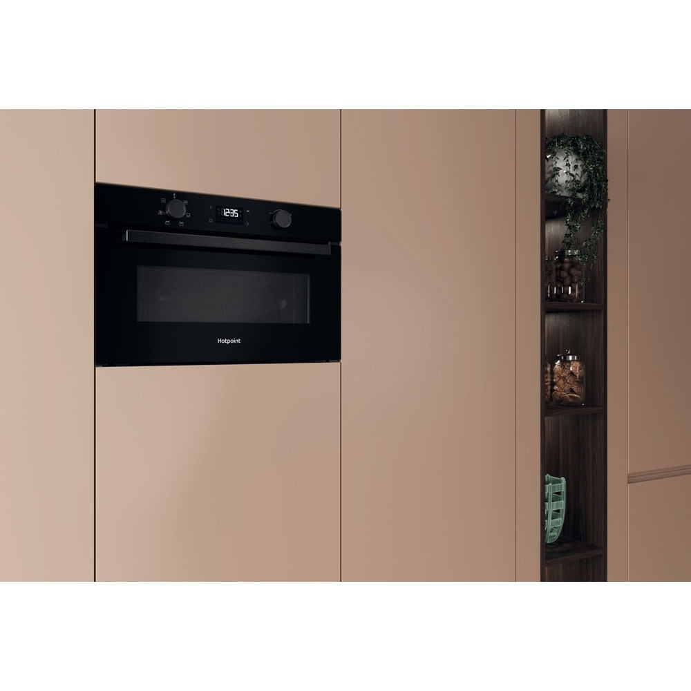 Hotpoint HPD 254CR BUK Built-In Microwave with Grill, Black - image 5
