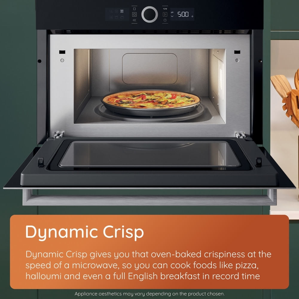 Hotpoint HPD 254CR BUK Built-In Microwave with Grill, Black - image 8