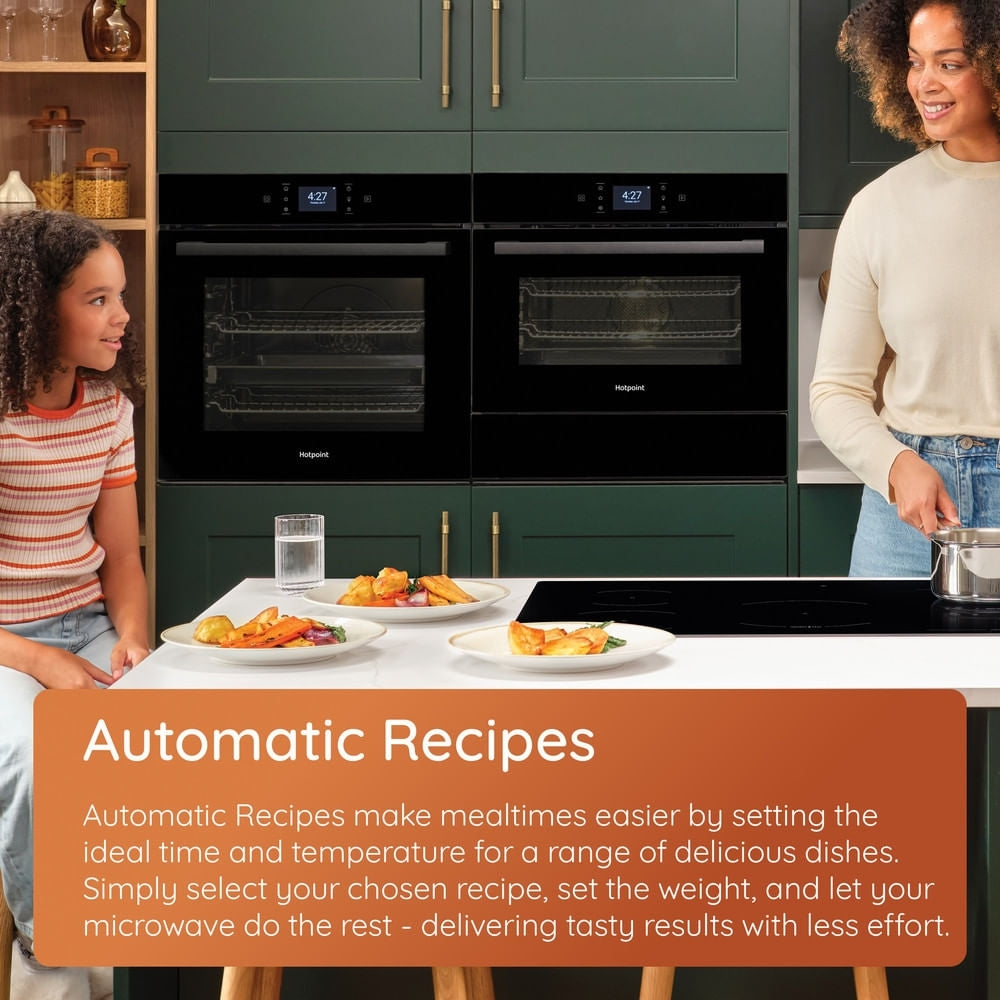 Hotpoint HPD 254CR BUK Built-In Microwave with Grill, Black - image 10