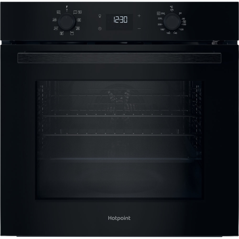 Hotpoint HO 475P B UK Built-In Electric Single Oven, Black, A++ Rated - image 1